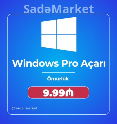 Windows Pro Açarı